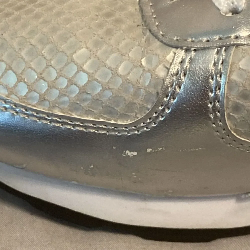 Zara Women’s Metallic Sneakers, Size 40‎ - Picture 11 of 11